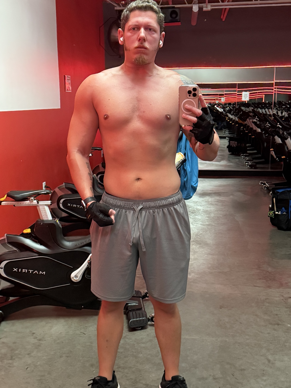 Michael Arruda transformation progress — November 11, 2024, 195 lbs